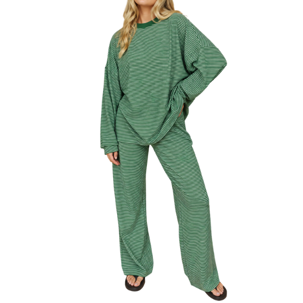 Striped Lounge Set