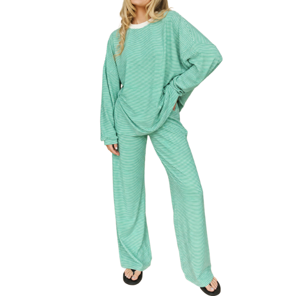 Striped Lounge Set